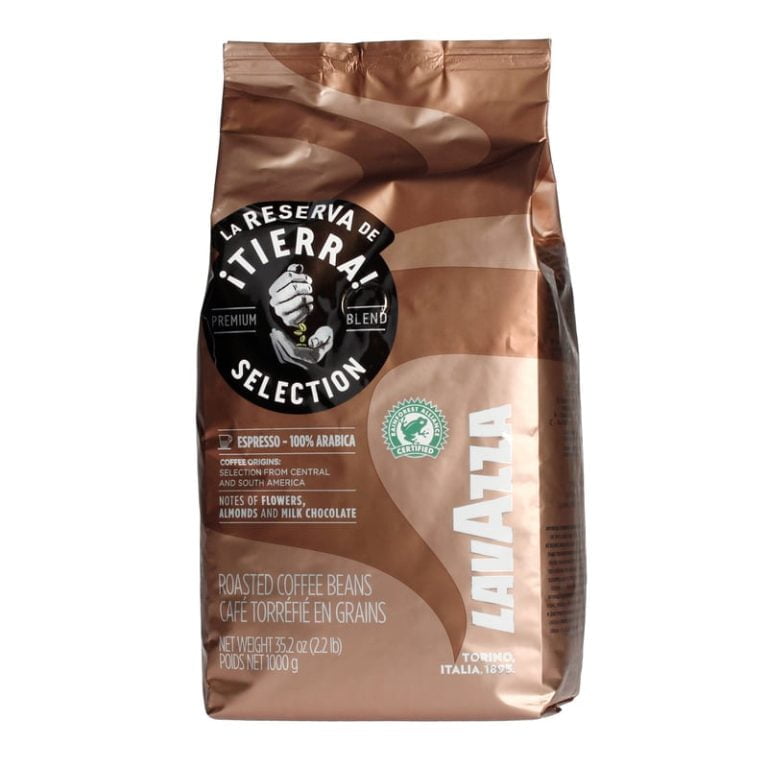 AromaKaffe Lavazza Tierra Selection Cafea Boabe 1kg