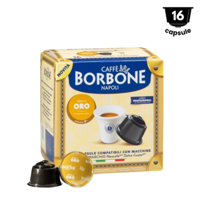 Borbone Miscela ORO – Compatibil Dolce Gusto- 16 Capsule