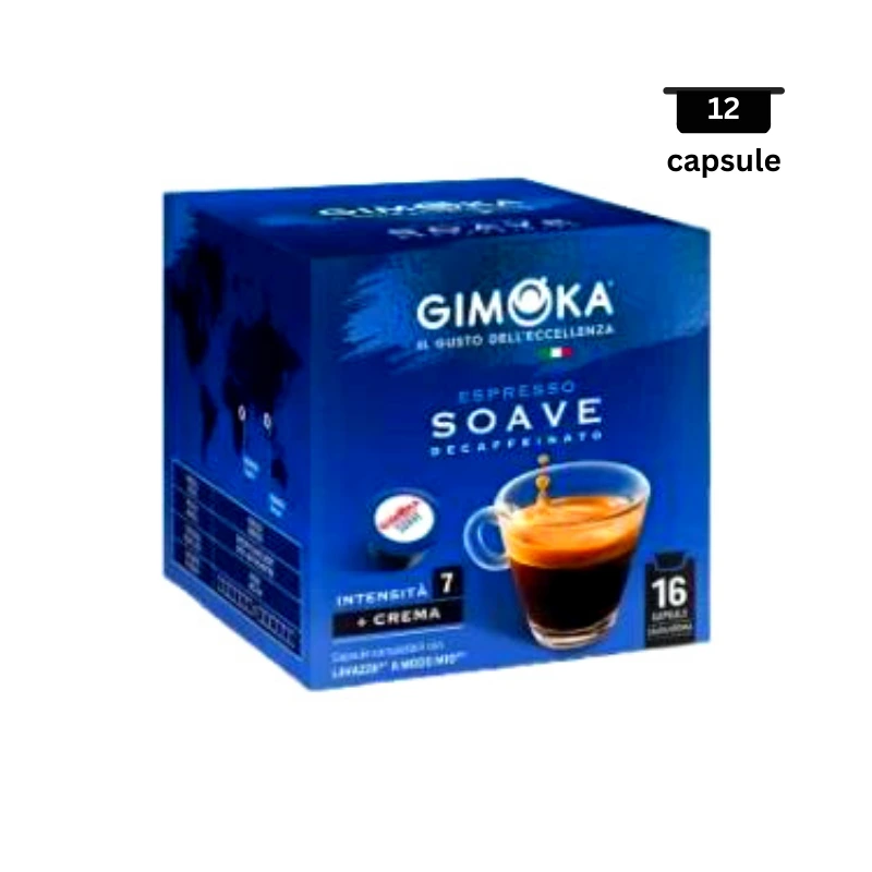 Caffe Gimoka Soave Decaf Lavazza A modo Mio 800x800 1 AromaKaffe