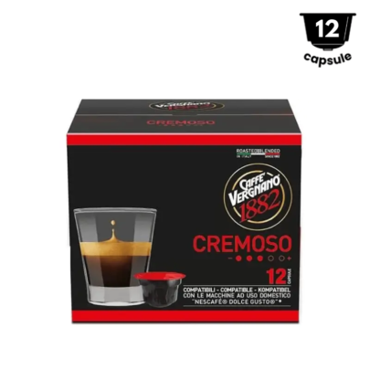 Vergnano Cremoso- compatibile Dolce Gusto- 12 Capsule