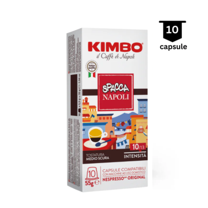 Alternative view of Kimbo Capsule Espresso Napoli – Compatibil Nespresso - 10 Capsule