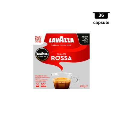 Alternative view of Lavazza Espresso Qualita Rossa- Compatibil A Modo Mio- 36 Capsule