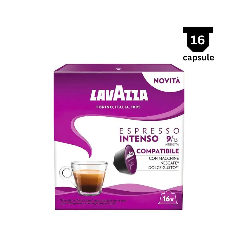 Lavazza Espresso Intenso – Compatibil Dolce Gusto- 16 Capsule