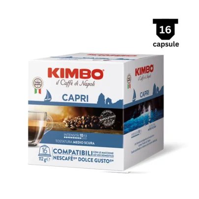 Kimbo Espresso Capri - Compatibil Dolce Gusto- 16 Capsule