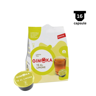 Gimoka Ceai de Lămâie - Compatibil Dolce Gusto- 16 Capsule