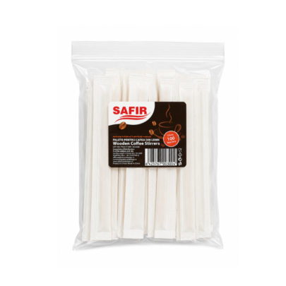 Palete Pentru Cafea Ambalate Individual, 11 cm - 100 buc