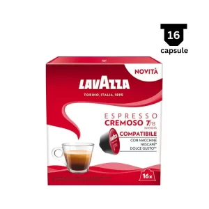 16 Capsule Lavazza Espresso Cremoso – Compatibile Dolce Gusto