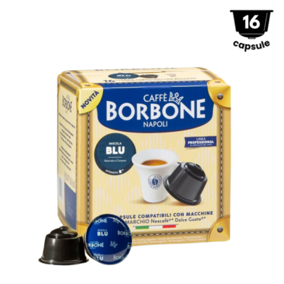 Borbone Miscela BLU – Compatibil Dolce Gusto- 16 Capsule