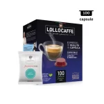 Lollo Caffe Espresso Deka - Compatibil A Modo Mio | 100 Capsule