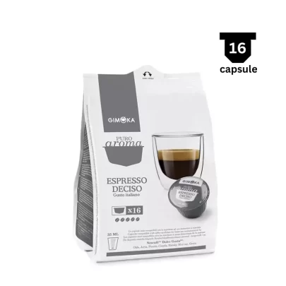 Gimoka Espresso Deciso – Compatibil Dolce Gusto- 16 Capsule