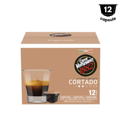 Vergnano Cortado - Compatibil Nescafè Dolce Gusto - 12 Capsule