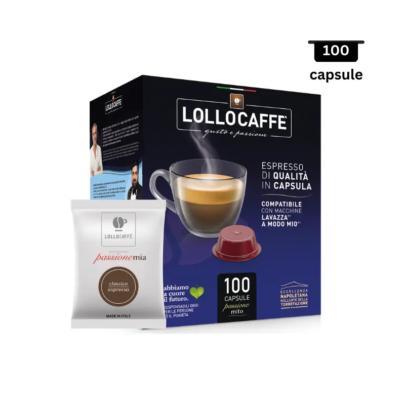 Alternative view of Lollo Caffe Espresso Classico- Compatibil A Modo Mio | 100 Capsule