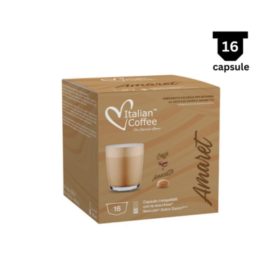 Italian Coffee Amaretto - Compatibil Dolce Gusto- 16 Capsule