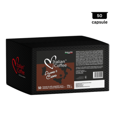 Italian Coffee Aroma e Crema -Compatibil Espresso Point - 50 Capsule