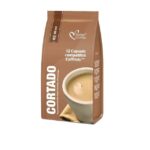 Italian Coffee Cortado - Compatibil Cafissimo / Caffitaly -  12 Capsule