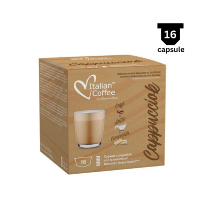 Italian Coffee Cappucciok - Compatibil Dolce Gusto- 16 Capsule