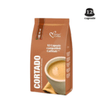 Italian Coffee Cortado - Compatibil Cafissimo / Caffitaly -  12 Capsule