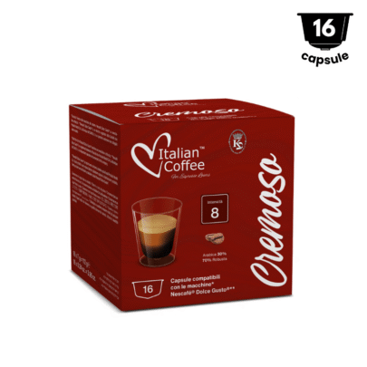 Italian Coffee Cremoso - Compatibil Dolce Gusto- 16 Capsule