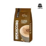 Italian Coffee Mokaccino - Compatibil Cafissimo / Caffitaly -  12 Capsule