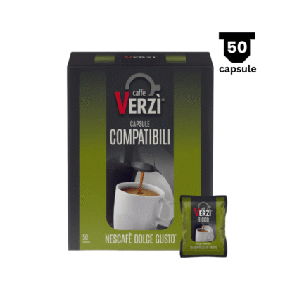 Verzi Caffe Aroma Ricco - Compatibil Dolce Gusto - 50 Capsule