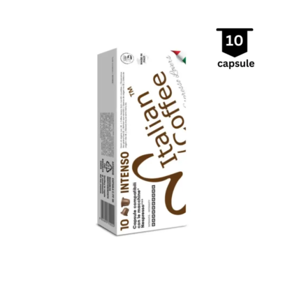 Italian Coffee Intenso - Compatibil Nespresso - 10 Capsule - imagine 2