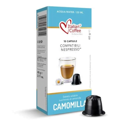 Itlin Coffee Nespresso Capsule Camomilla Ceai Musetel AromaKaffe