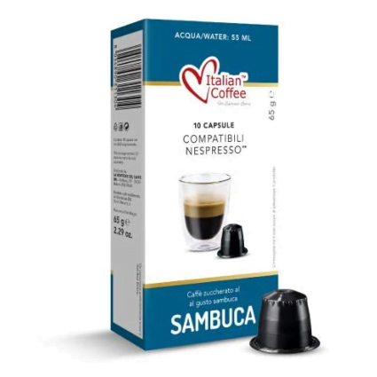 Itlin Coffee Nespresso Capsule Sambuca AromaKaffe