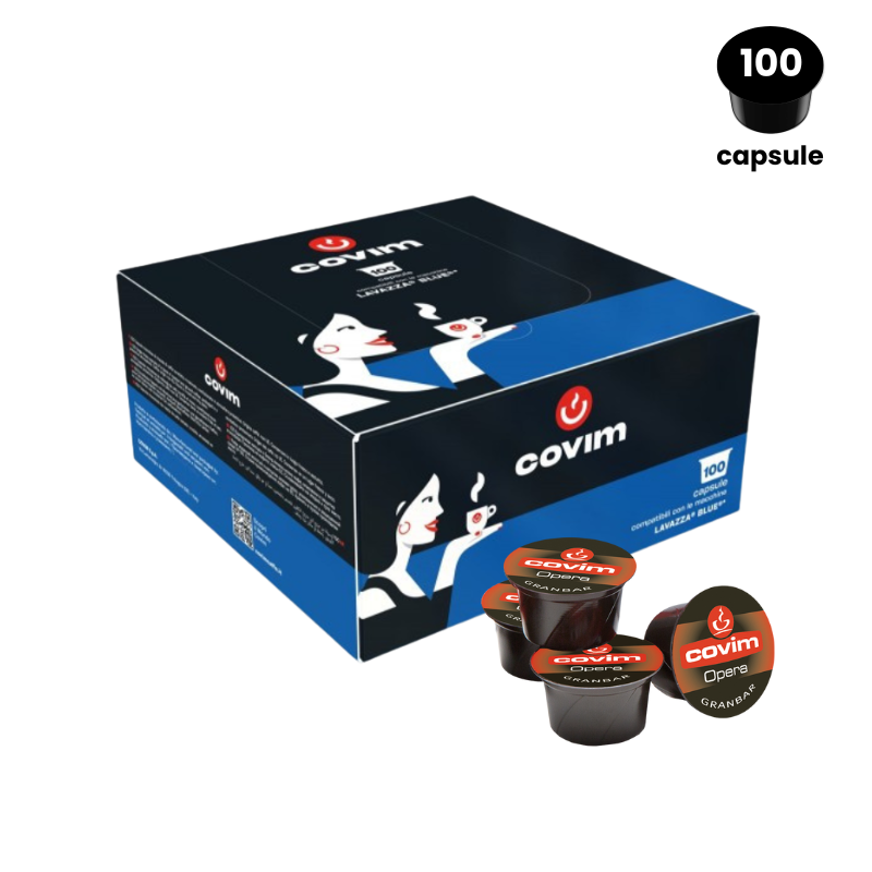Covim Caffe GranBar - Lavazza Blue - 100 Capsule | AromaKaffe Covim Caffe GranBar - Lavazza Blue - 100 Capsule