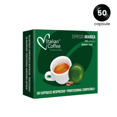 Italian Coffee 100% Arabica -  Compatibil Nespresso Professional - 50 Caps