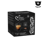Italian Coffee Ristretto - Compatibil Dolce Gusto- 16 Capsule