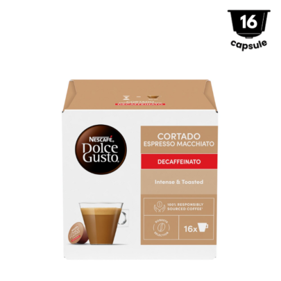 Nescafè Dolce Gusto Cortado Decaffeinato - 16 Capsule