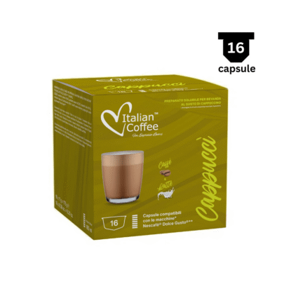 Italian Coffee Cappucci - Compatibil Dolce Gusto- 16 Capsule