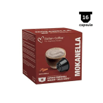 Italian Coffee Mokanella - Compatibil Dolce Gusto- 16 Capsule