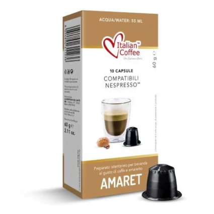 Itlin Coffee Nespresso Capsule Aamareto AromaKaffe
