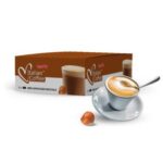 Italian Coffee Cappuccino Nocciola - Compatibil Espresso Point - 25 Capsule