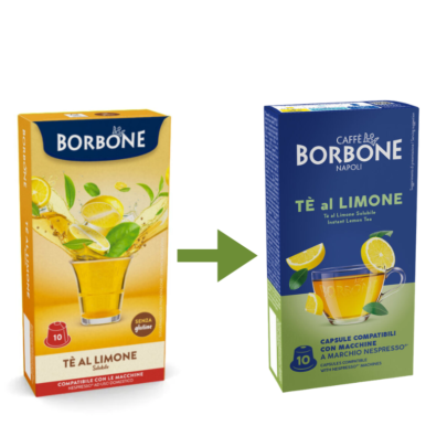 Alternative view of Caffe Borbone Ceai de lămâie - Compatibil Nespresso - 10 Capsule