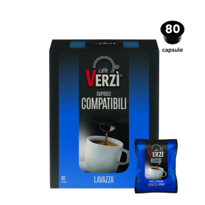 Caffe Verzi Ricco- Compatibil Lavazza Firma - 80 Capsule