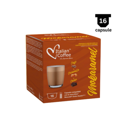 Italian Coffee Mokaramel- Compatibil Dolce Gusto- 16 Capsule