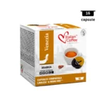 Italian coffee Venezia Arabica - Compatibil Lavazza A Modo Mio - 16 Capsule