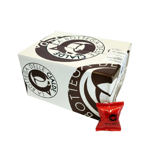 bottega delle cialde caffe 50 capsule monte bianco linea 2 compatibili fior fiore coop mitaca e aroma vero removebg preview AromaKaffe