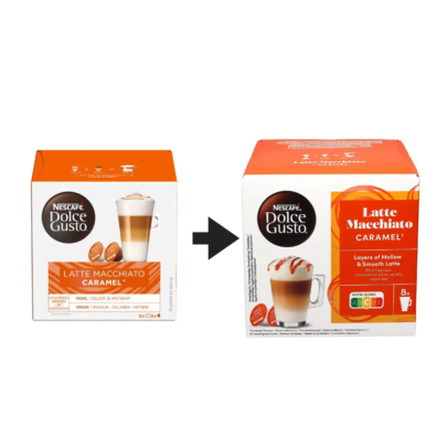 Alternative view of Nescafè Dolce Gusto Latte Macchiato Caramel - 16 Capsule