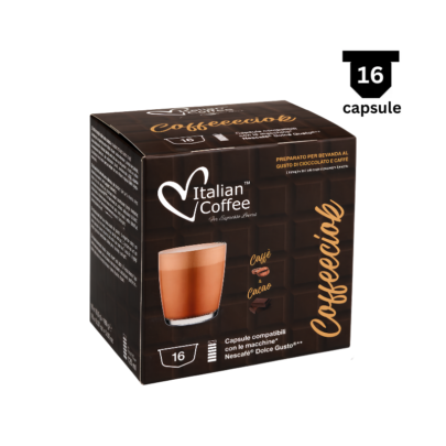 Italian Coffee Coffeeciok - Compatibil Dolce Gusto- 16 Capsule