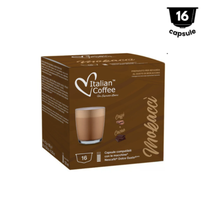 Italian Coffee Mokacci - Compatibil Dolce Gusto- 16 Capsule