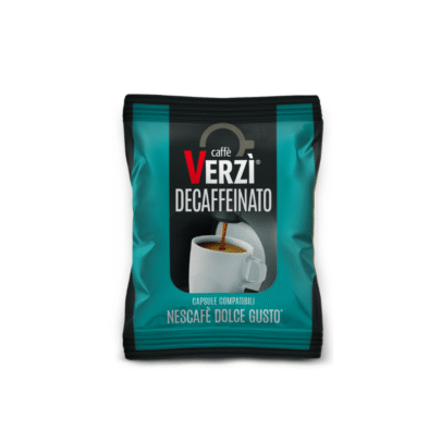 Verzi Caffe Decaffeinato - Compatibil Dolce Gusto - 50 Capsule | AromaKaffe