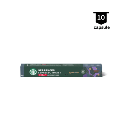 Starbucks Caffe Decaf Espresso - 10 Capsule Compatibil Nespresso
