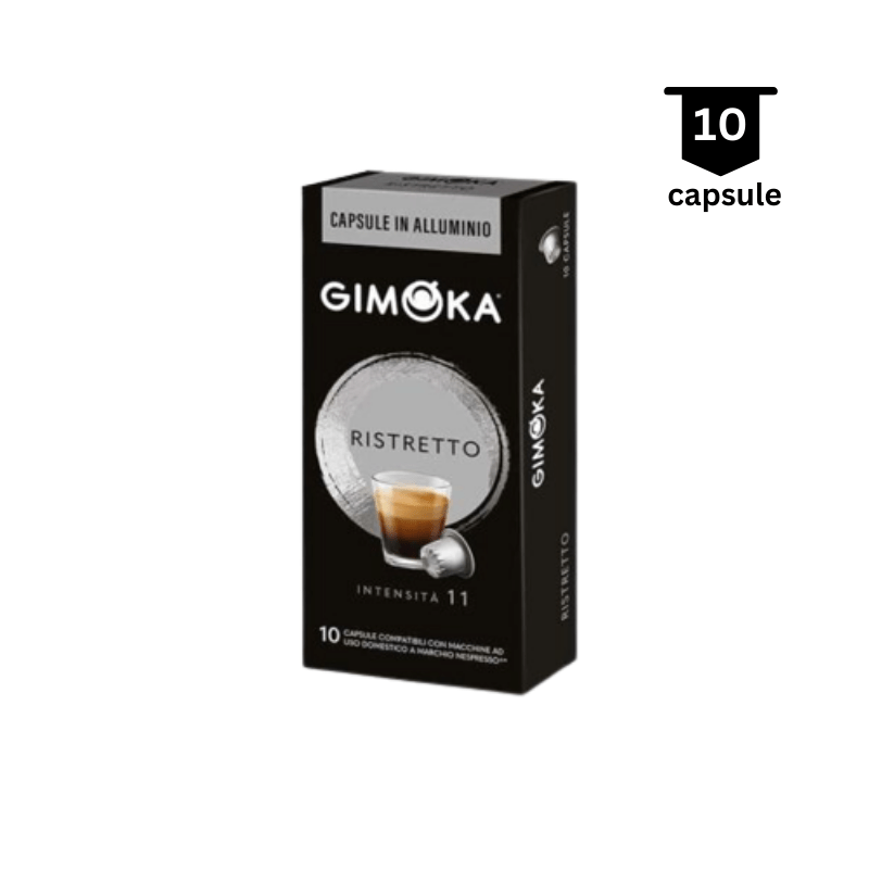 gimoka classico compatibil nespresso 10 capsule aluminiu 800x800 1 AromaKaffe