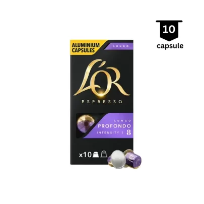 <strong>SUPER PROMO</strong>‼ L’Or Espresso Profondo – Compatibil Nespresso- 10 Capsule