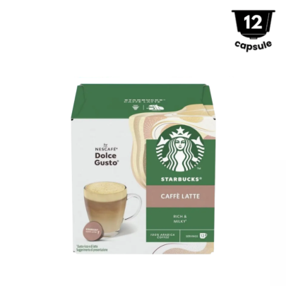 Starbucks Caffe Latte By Nescafe Dolce Gusto - 12 Capsule