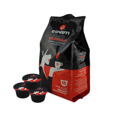 Covim GustoPiu Granbar - Compatibil Dolce Gusto- 16 Capsule - imagine 2