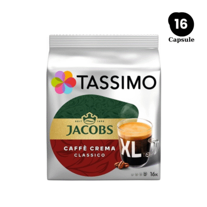 Jacobs Caffe Crema Classico XL – 16 Capsule Tassimo